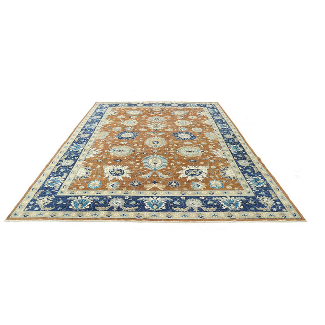 Ziegler 8'8" X 11'5" Wool Hand-Knotted Rug