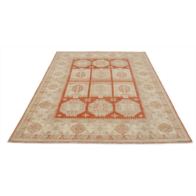 Ziegler 5'8" X 7'10" Wool Hand-Knotted Rug