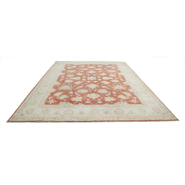 Ziegler 9'0" X 11'10" Wool Hand-Knotted Rug