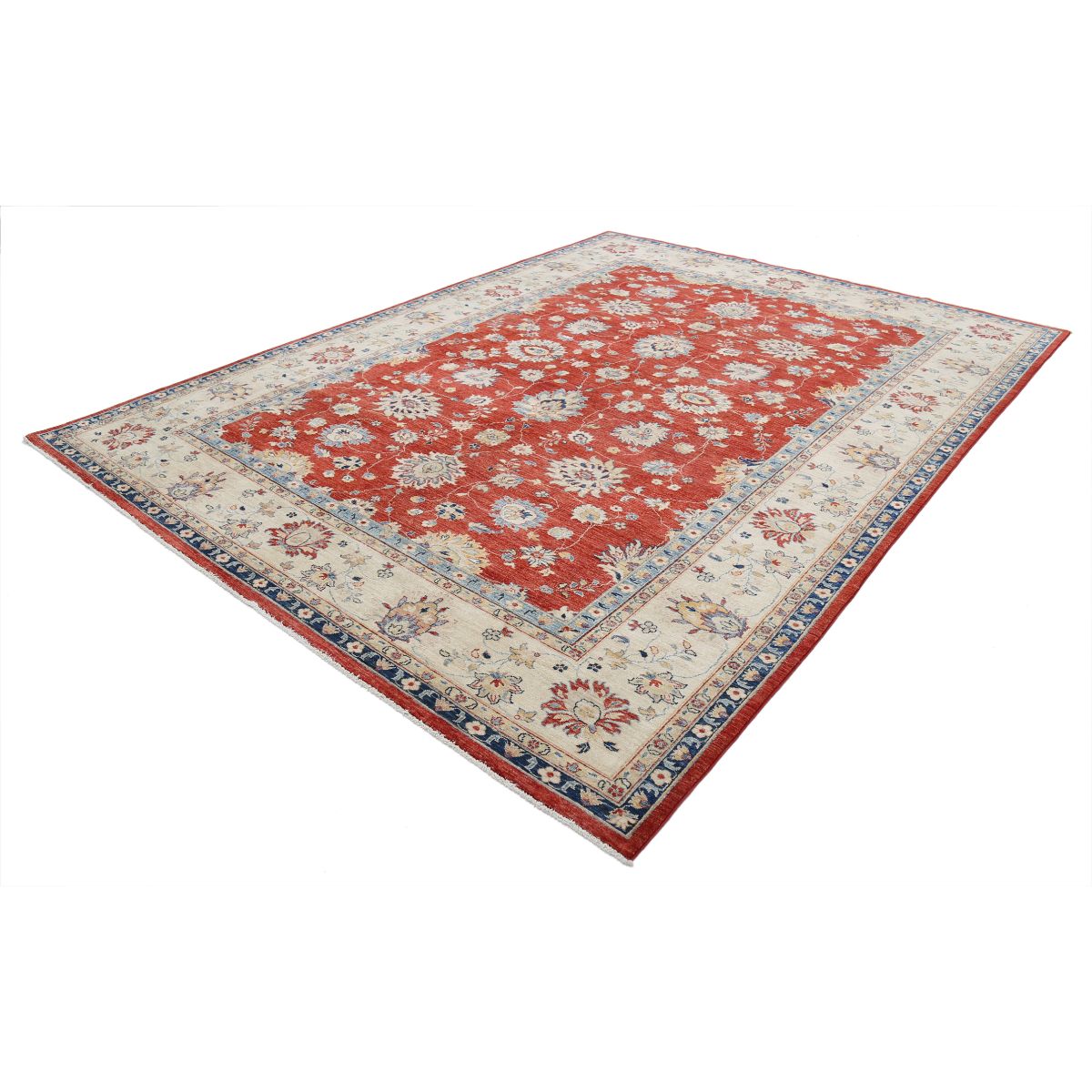 Ziegler 8'10" X 11'8" Wool Hand-Knotted Rug