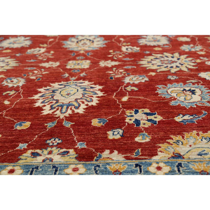 Ziegler 8'10" X 11'8" Wool Hand-Knotted Rug