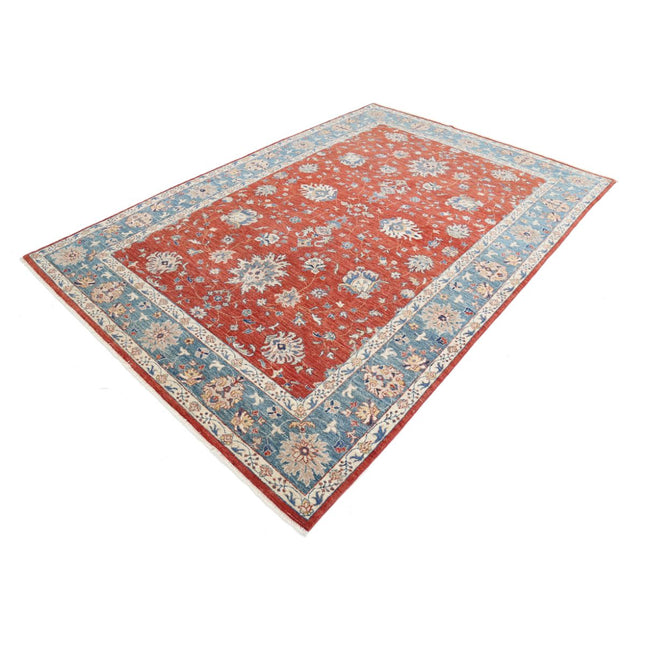 Ziegler 6'5" X 9'5" Wool Hand-Knotted Rug
