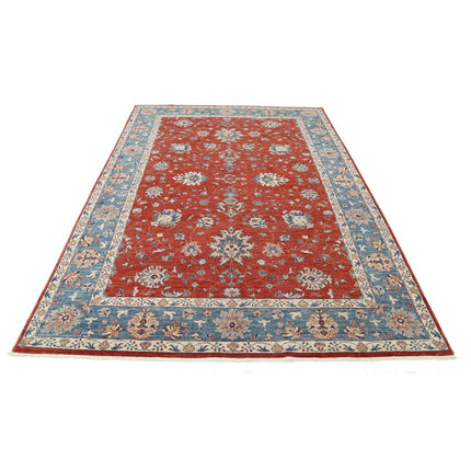 Ziegler 6'5" X 9'5" Wool Hand-Knotted Rug