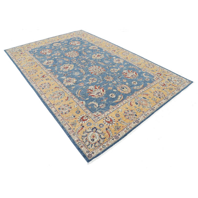 Ziegler 6'8" X 10'1" Wool Hand-Knotted Rug