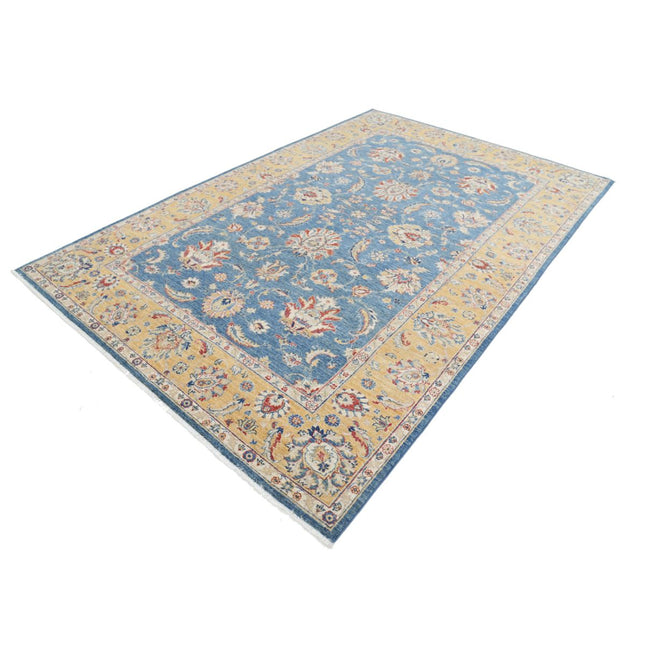 Ziegler 6'8" X 10'1" Wool Hand-Knotted Rug