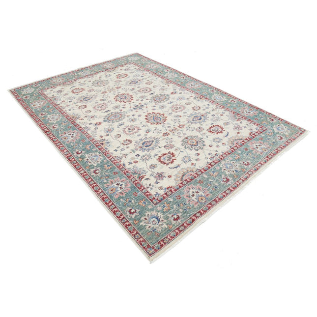 Ziegler 6'7" X 9'2" Wool Hand-Knotted Rug