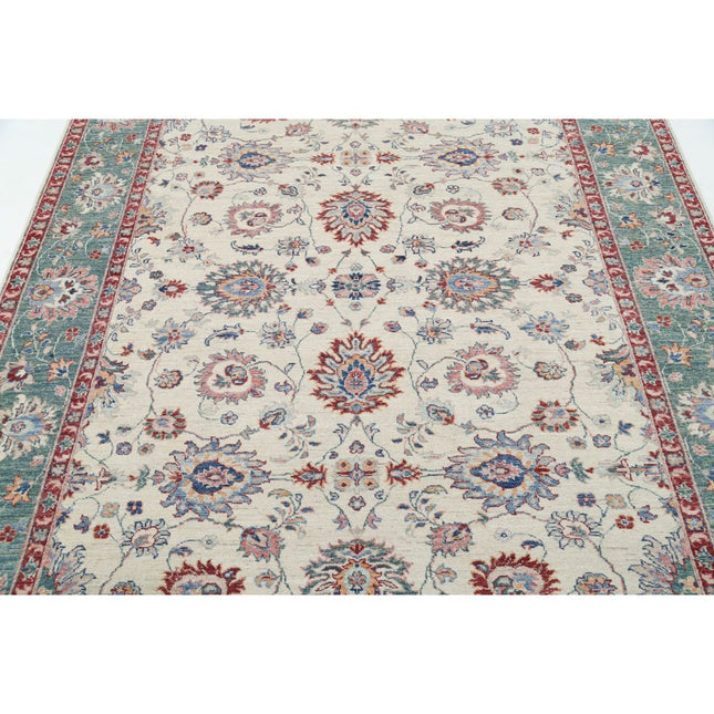 Ziegler 6'7" X 9'2" Wool Hand-Knotted Rug