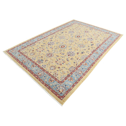 Ziegler 6'7" X 9'9" Wool Hand-Knotted Rug