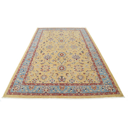 Ziegler 6'7" X 9'9" Wool Hand-Knotted Rug