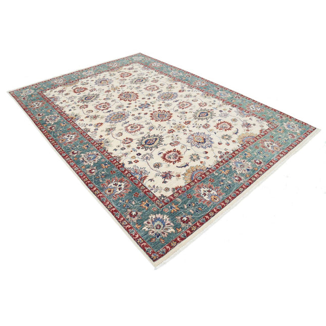 Ziegler 6'9" X 9'2" Wool Hand-Knotted Rug