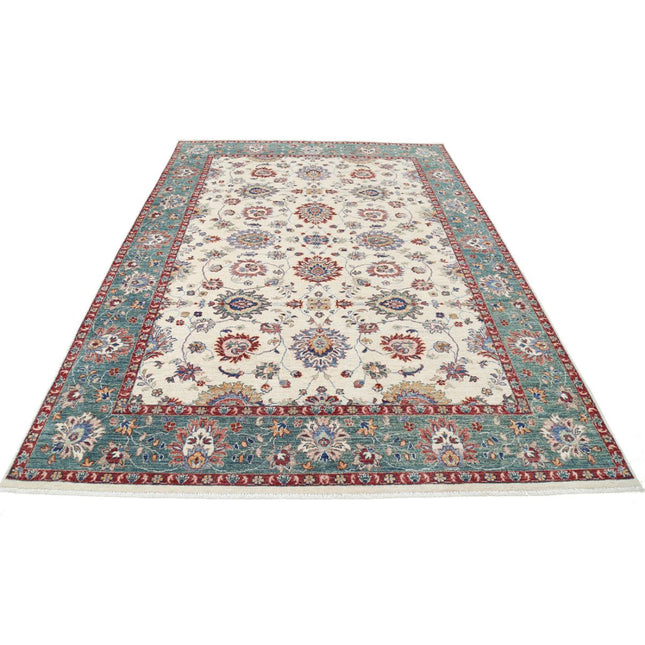 Ziegler 6'9" X 9'2" Wool Hand-Knotted Rug