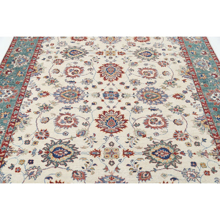 Ziegler 6'9" X 9'2" Wool Hand-Knotted Rug