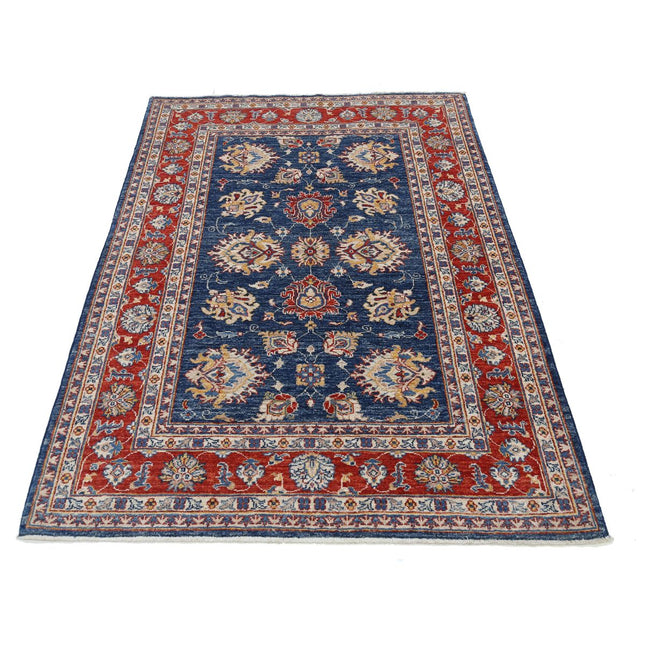 Ziegler 4'1" X 5'11" Wool Hand-Knotted Rug