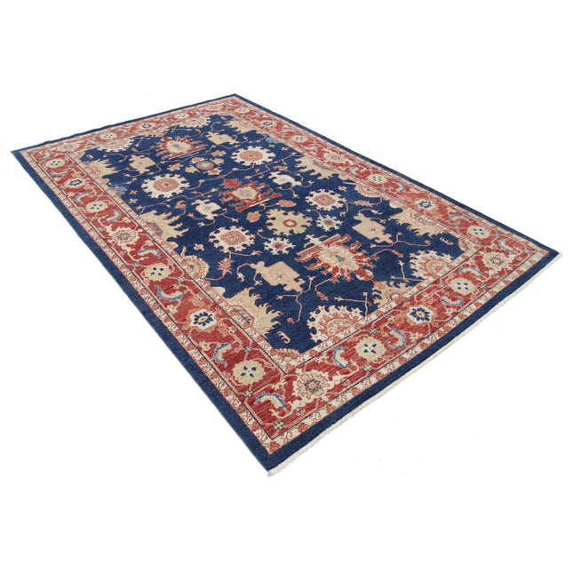 Ziegler 6'0" X 9'1" Wool Hand-Knotted Rug
