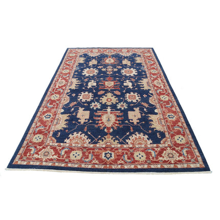 Ziegler 6'0" X 9'1" Wool Hand-Knotted Rug