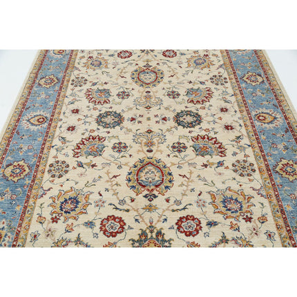 Ziegler 6'7" X 9'10" Wool Hand-Knotted Rug