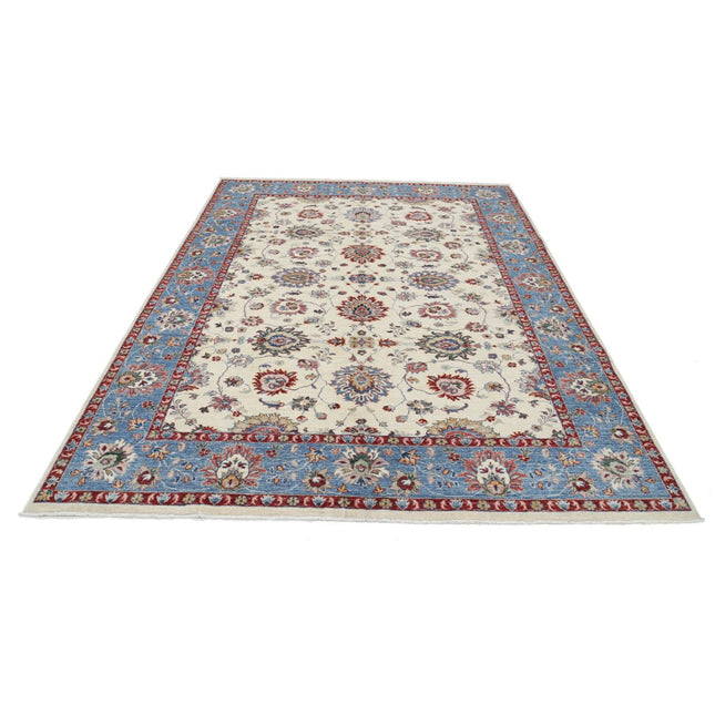 Ziegler 6'9" X 9'4" Wool Hand-Knotted Rug