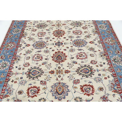 Ziegler 6'9" X 9'4" Wool Hand-Knotted Rug