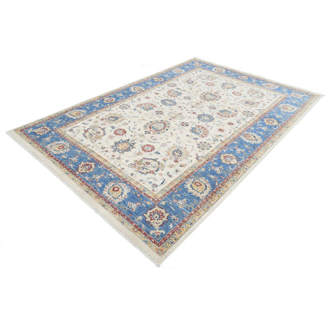 Ziegler 6'7" X 9'10" Wool Hand-Knotted Rug