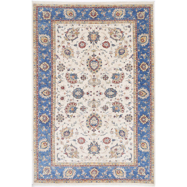 Ziegler Wool Hand Knotted Rug IVA0031489 - Natalia Rugs