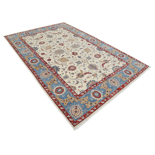 Ziegler 6'5" X 9'10" Wool Hand-Knotted Rug