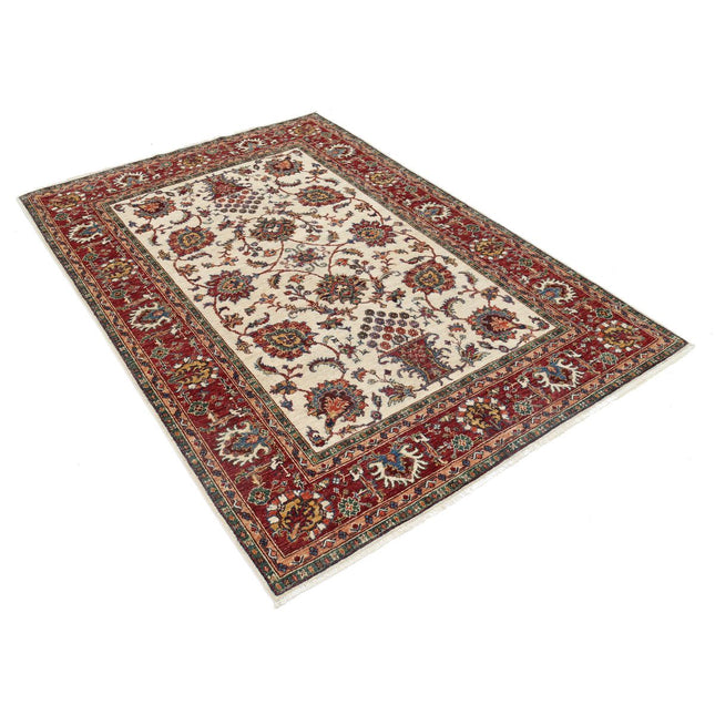 Ziegler 4'11" X 6'11" Wool Hand-Knotted Rug