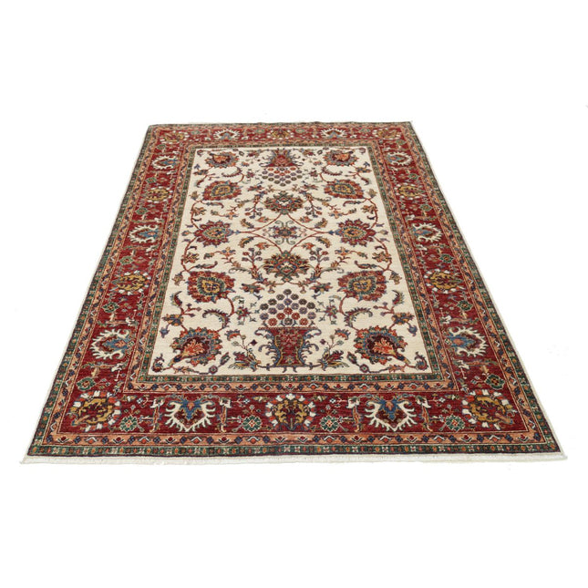 Ziegler 4'11" X 6'11" Wool Hand-Knotted Rug