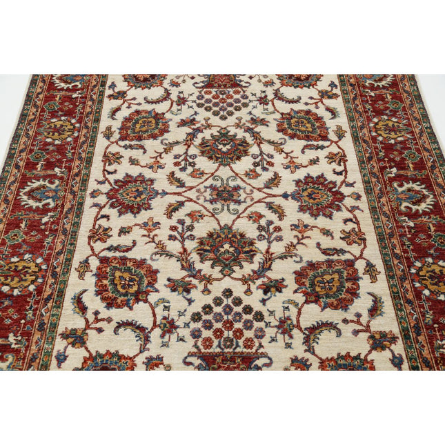 Ziegler 4'11" X 6'11" Wool Hand-Knotted Rug