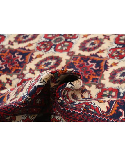 Afghan 13' 0" X 18' 11" Hand Knotted Wool Rug 13' 0" X 18' 11" (396 X 577) / Beige / Wool