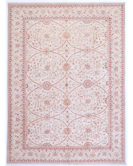 Ariana 9' 10" X 13' 6" Hand Knotted Wool Rug 9' 10" X 13' 6" (300 X 411) / Ivory / Wool