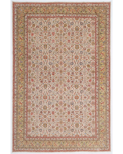Ariana 8' 9" X 13' 2" Hand Knotted Wool Rug 8' 9" X 13' 2" (267 X 401) / Ivory / Wool