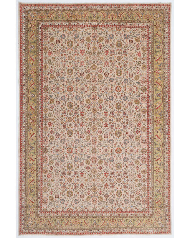 Ariana 8' 9" X 13' 2" Hand Knotted Wool Rug 8' 9" X 13' 2" (267 X 401) / Ivory / Wool