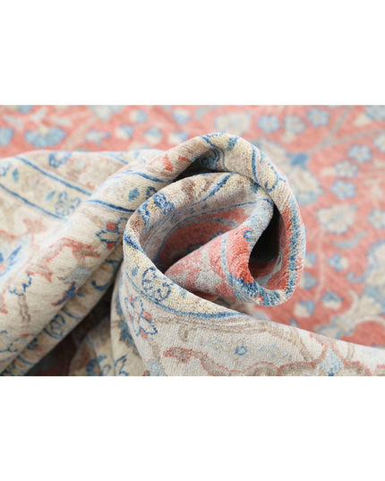 Ariana 9' 11" X 13' 5" Hand Knotted Wool Rug 9' 11" X 13' 5" (302 X 409) / Pink / Wool