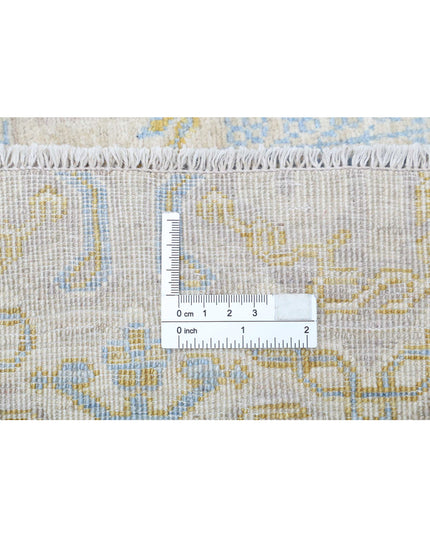 Ariana 7' 9" X 9' 4" Hand Knotted Wool Rug 7' 9" X 9' 4" (236 X 284) / Ivory / Wool