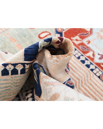 Ariana 8' 0" X 8' 0" Hand Knotted Wool Rug 8' 0" X 8' 0" (244 X 244) / Ivory / Wool