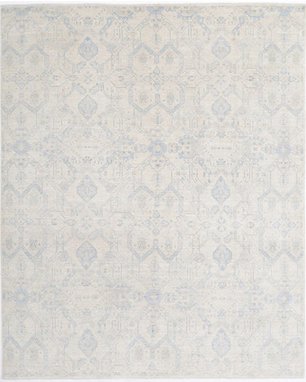 Ariana 8' 0" X 10' 0" Hand Knotted Wool Rug 8' 0" X 10' 0" (244 X 305) / Ivory / Wool