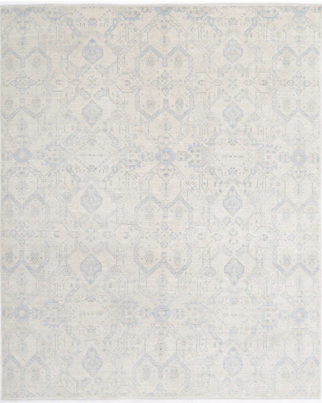 Ariana 8' 0" X 10' 0" Hand Knotted Wool Rug 8' 0" X 10' 0" (244 X 305) / Ivory / Wool