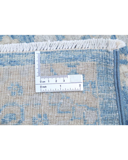 Ariana 9' 2" X 12' 0" Hand Knotted Wool Rug 9' 2" X 12' 0" (280 X 366) / Blue / Wool