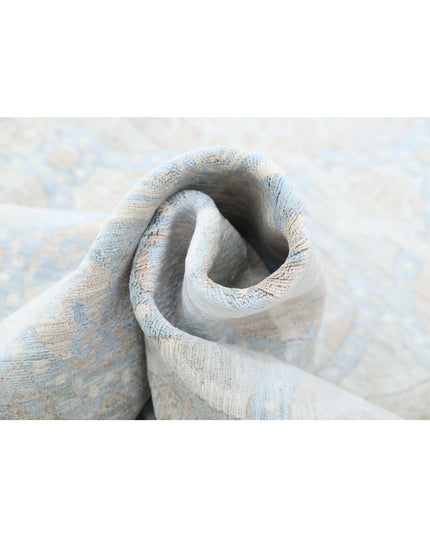 Ariana 8' 0" X 10' 4" Hand Knotted Wool Rug 8' 0" X 10' 4" (244 X 315) / Grey / Wool