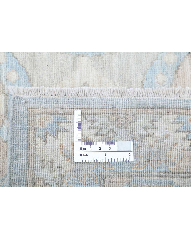 Ariana 8' 0" X 10' 4" Hand Knotted Wool Rug 8' 0" X 10' 4" (244 X 315) / Grey / Wool