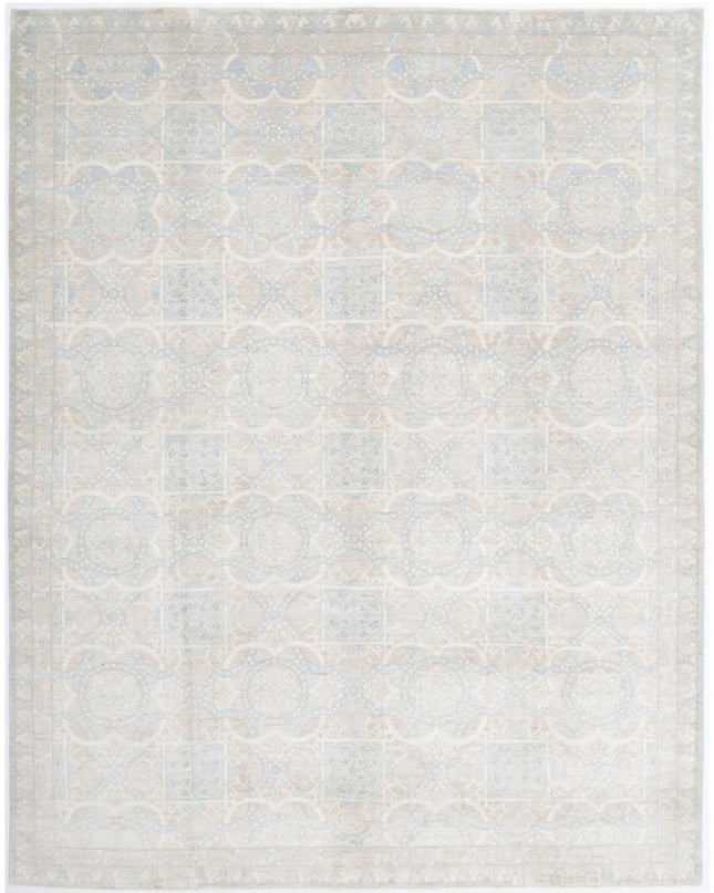 Ariana 8' 0" X 10' 4" Hand Knotted Wool Rug 8' 0" X 10' 4" (244 X 315) / Grey / Wool