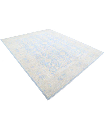 Ariana 8' 3" X 9' 10" Hand Knotted Wool Rug 8' 3" X 9' 10" (251 X 300) / Blue / Wool