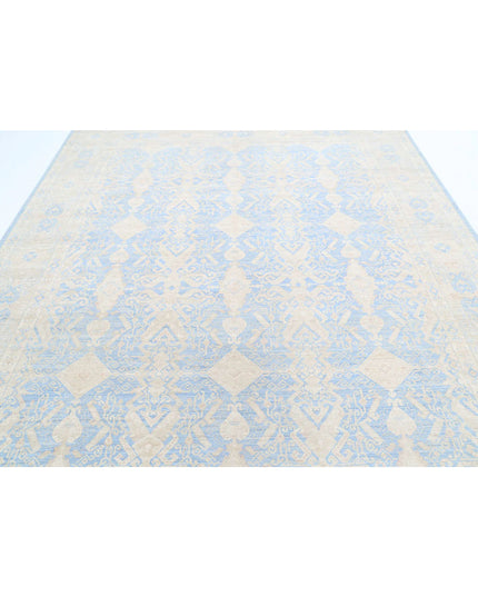 Ariana 8' 3" X 9' 10" Hand Knotted Wool Rug 8' 3" X 9' 10" (251 X 300) / Blue / Wool