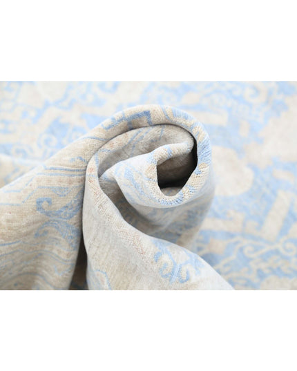 Ariana 8' 3" X 9' 10" Hand Knotted Wool Rug 8' 3" X 9' 10" (251 X 300) / Blue / Wool