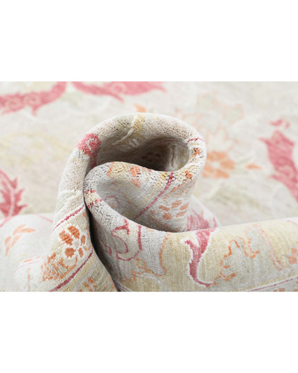 Ariana 5' 10" X 9' 2" Hand Knotted Wool Rug 5' 10" X 9' 2" (178 X 280) / Brown / Wool