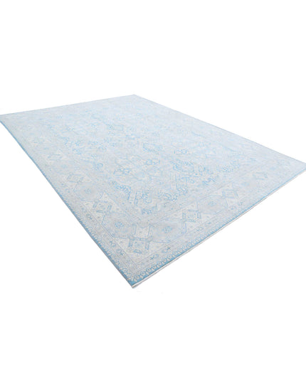 Ariana 9' 2" X 12' 4" Hand Knotted Wool Rug 9' 2" X 12' 4" (280 X 376) / Blue / Wool