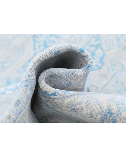 Ariana 9' 2" X 12' 4" Hand Knotted Wool Rug 9' 2" X 12' 4" (280 X 376) / Blue / Wool