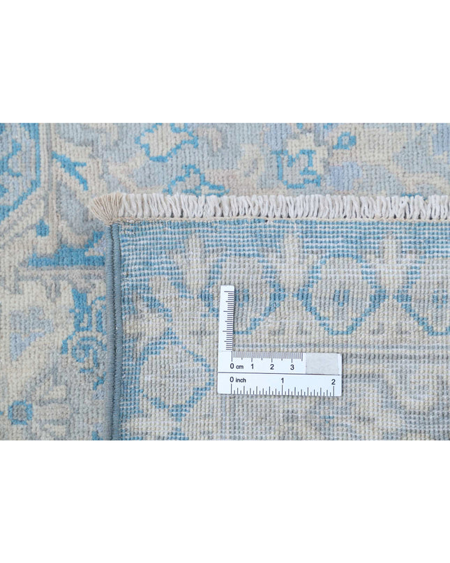 Ariana 9' 2" X 12' 4" Hand Knotted Wool Rug 9' 2" X 12' 4" (280 X 376) / Blue / Wool