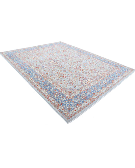 Ariana 8' 10" X 11' 4" Hand Knotted Wool Rug 8' 10" X 11' 4" (269 X 345) / Grey / Wool