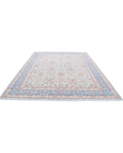 Ariana 8' 10" X 11' 4" Hand Knotted Wool Rug 8' 10" X 11' 4" (269 X 345) / Grey / Wool